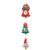 Christmas Bell Trio Ornament by Christopher Radko