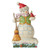 7.5-Inch Snowman with Cardinal & Broom Figurine by Jim Shore
