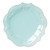 Vietri Incanto Stone Aqua Baroque Dinner Plate