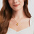 Gold Meridian Delicate Necklace by Julie Vos
