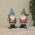12.9-Inch Resin "Welcome" Sign Garden Gnome Figurine by Garden Meadows