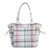 Pastel Plaid Glenna Satchel by Vera Bradley