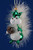 Green Squirrel with Pinecone Ornament by Soffieria De Carlini