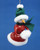 Snowman with Scottish Scarf Ornament by Soffieria De Carlini