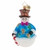 Bare Buttons Snowman Ornament by Christopher Radko