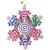Candy Shop Snowflake Ornament by Christopher Radko