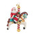 Carousel Claus Ornament by Christopher Radko