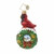 Red Velvet Little Gem Ornament by Christopher Radko