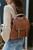 Brown Brooks Backpack by Jen & Co.