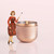 Pink Grapefruit & Prosecco 12.5 Oz. Gilded Tin Candle by Capri Blue Candles