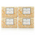 Honey & Orange Blossom 4 Piece Goat Milk Bar Soap Box by Beekman 1802