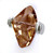 Copper Swarovski Abstract Design Bar