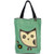 Hoohoo Owl Everyday Tote - Leather - Teal