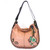 Butterfly Charming Hobo Crossbody with Coin Purse - Pink