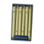 Willow Green 10" Unscented Classic Taper 12-Pack Colonial Candle