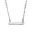 Stella Valle I Am a Woman Warrior Silver Necklace