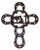 Praying Cowboy Horseshoes Cast Iron DeLeon Wall Cross