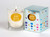 White Peach Solo Candle by Er'go