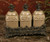 Taupe Spice Jar Set