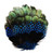 Blue & Green Speckled Feather Accessory (Headband)