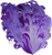 Purple Curly Feather Accessory