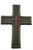 Fleur de Lis Dotted Cross