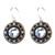 Black and White La Dolce Vita Round Earrings 6634 - Firefly Jewelry