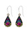 Multi-Color Teardrop Sparkle Earring 7129 - Firefly Jewelry