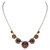 Multi-Color Vintage Round Necklace 8690 - Firefly Jewelry