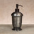 Antique Silver Hammered Soap Dispenser - GG Collection