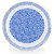Malibu Dots Blue Medium Serving Tray by Golden Rabbit