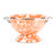 Orange Swirl Colander by Golden Rabbit