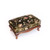 Jay Strongwater Melba Floral Ottoman