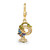 Jay Strongwater P Flora Charm