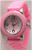 Light Pink Wide Border Jelly Watch