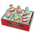 Festive Fete 3.25" Decorated Bells  (Set of 6) by Christopher Radko