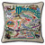 Minnesota XL Hand-Embroidered Pillow by Catstudio