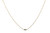 Trousseau 18 Inch Black Diamond Brass Necklace - Lenny & Eva