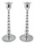 Pearled Medium Candlesticks (Set of 2) by Mariposa