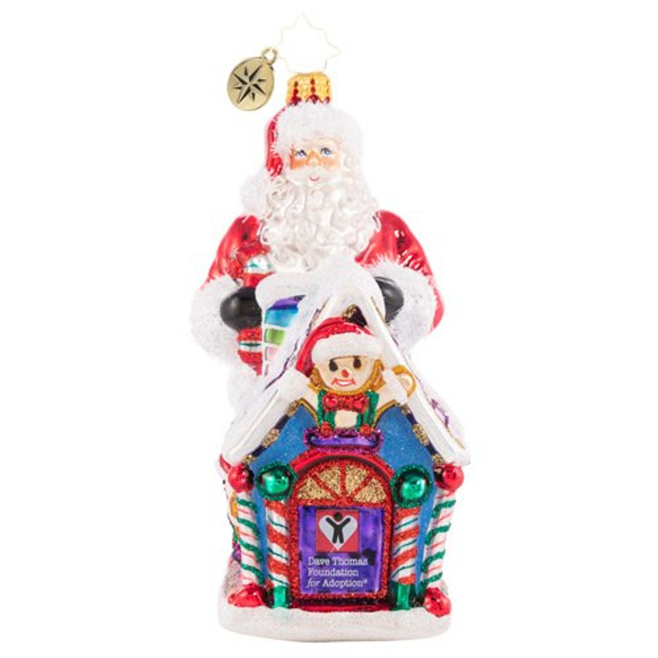 Christopher Radko Dave Thomas Adoption 2021 Ornament by Christopher