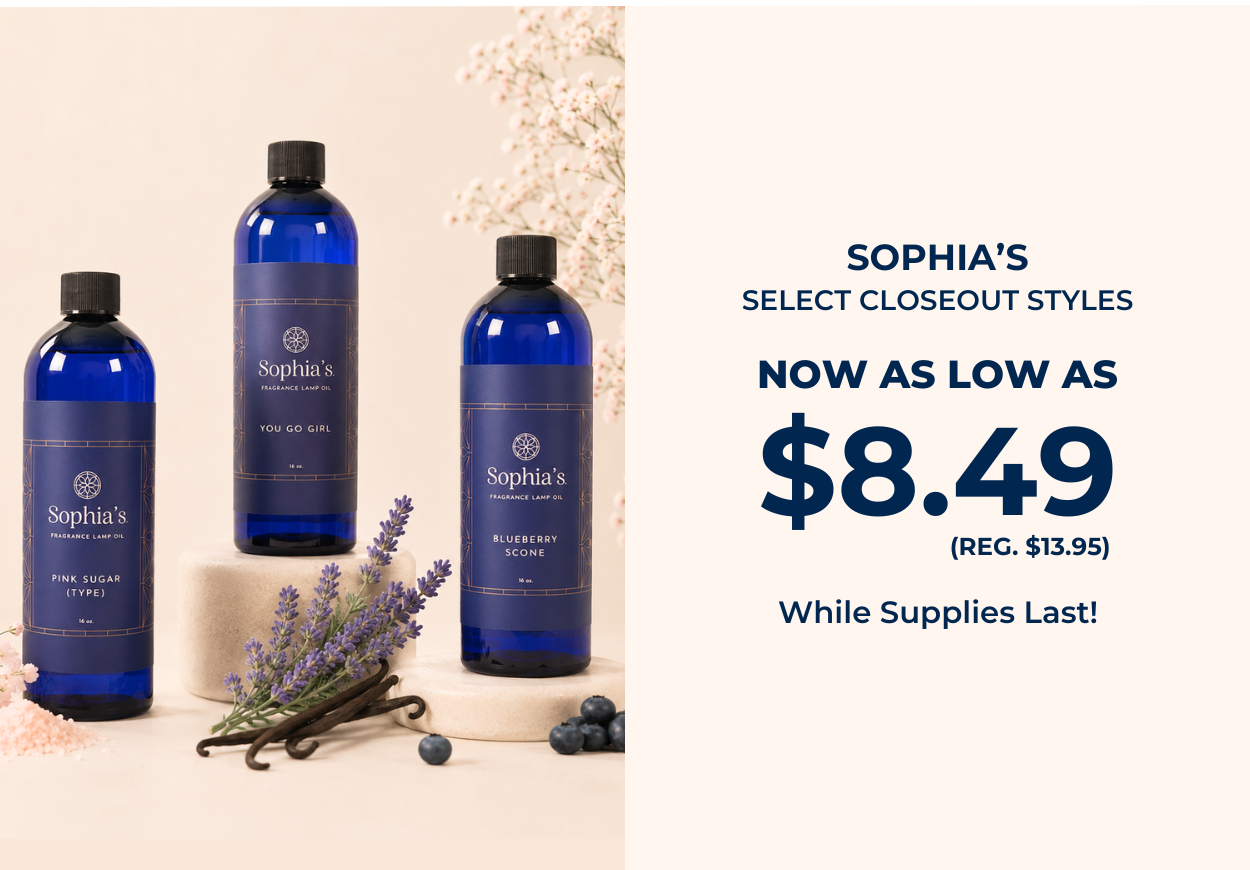 Sophia's Closeout Styles - Now as Low as $7.99