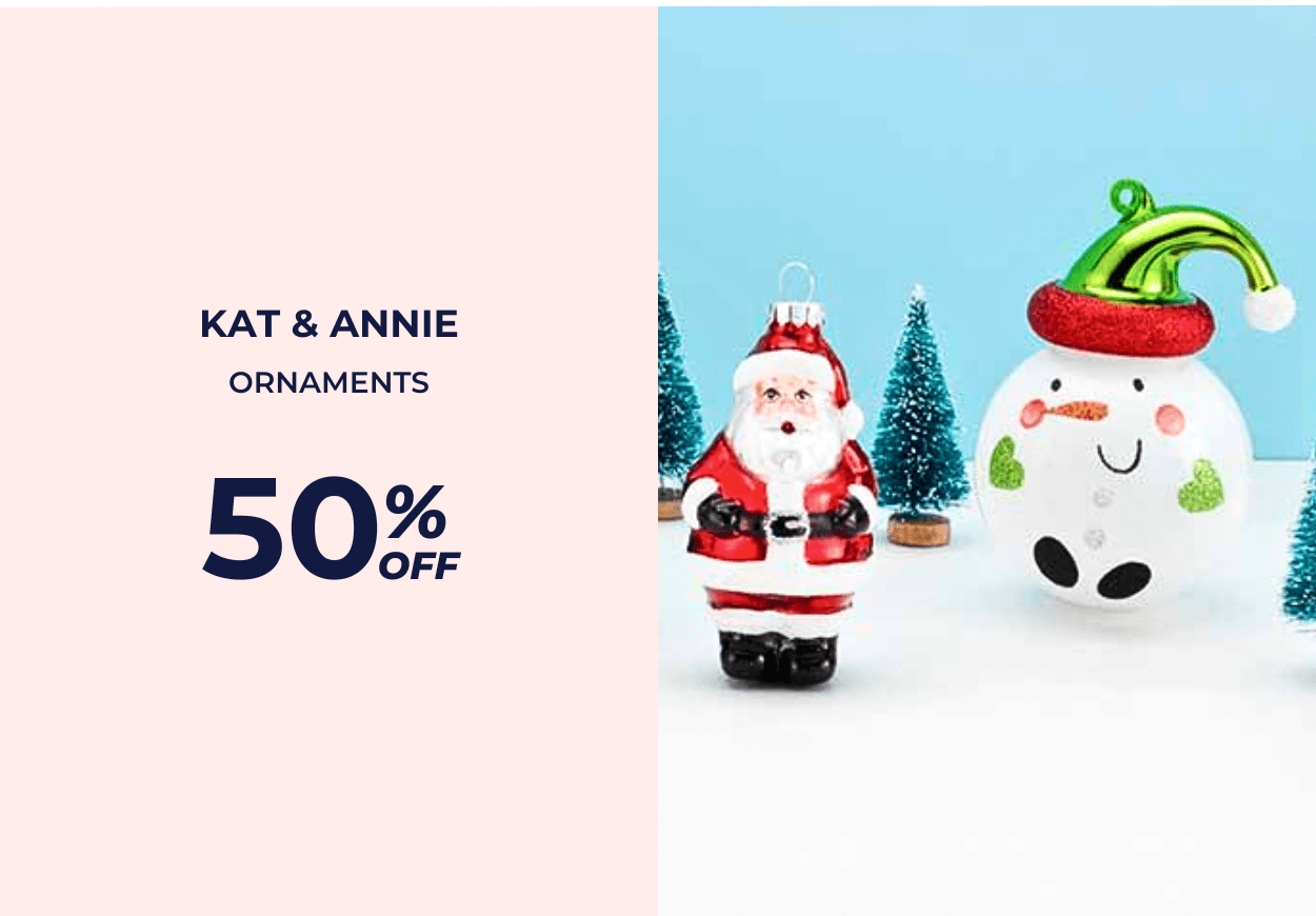 Kat & Annie Ornaments - 30% OFF