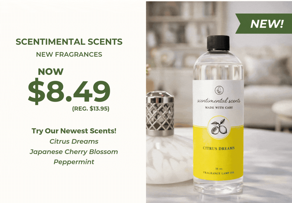 Scentimental Scnets 16oz. Fragrance Lamp Oils