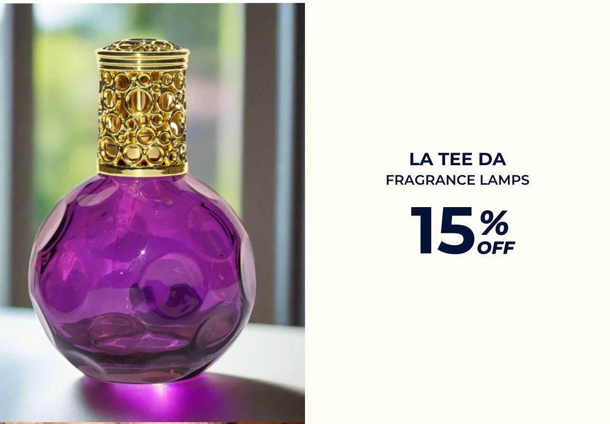 La Tee Da Fragrance Lamps - Now 15% OFF