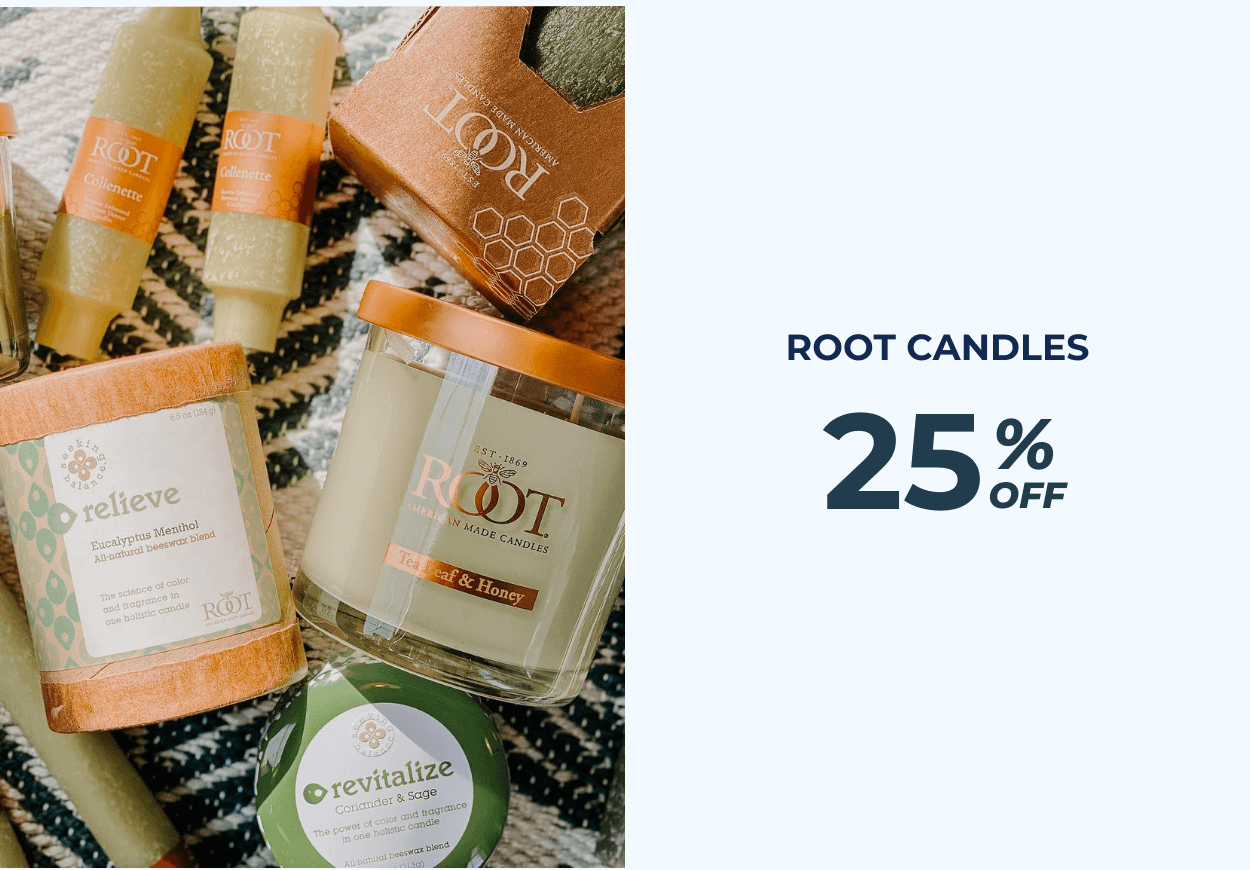 Root Candles - 25% OFF