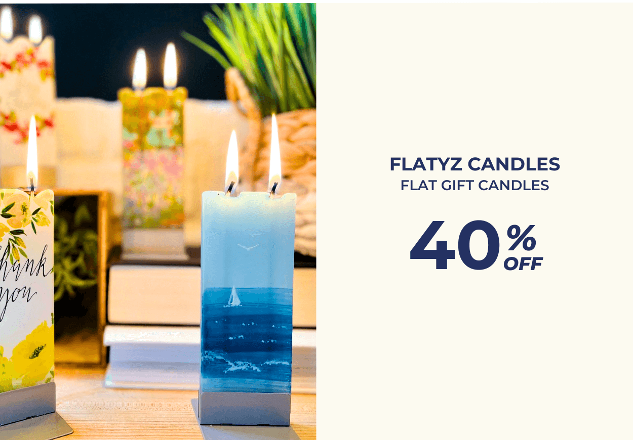 Flatyz Candles - 40% OFF