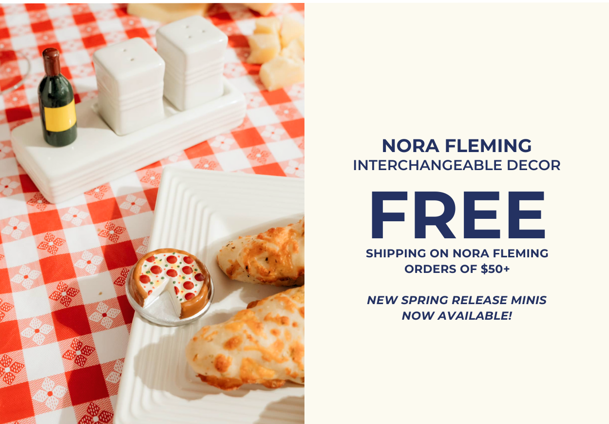 Nora Fleming - FREE Shipping on $50+ Plus, NEW Spring Release Minis