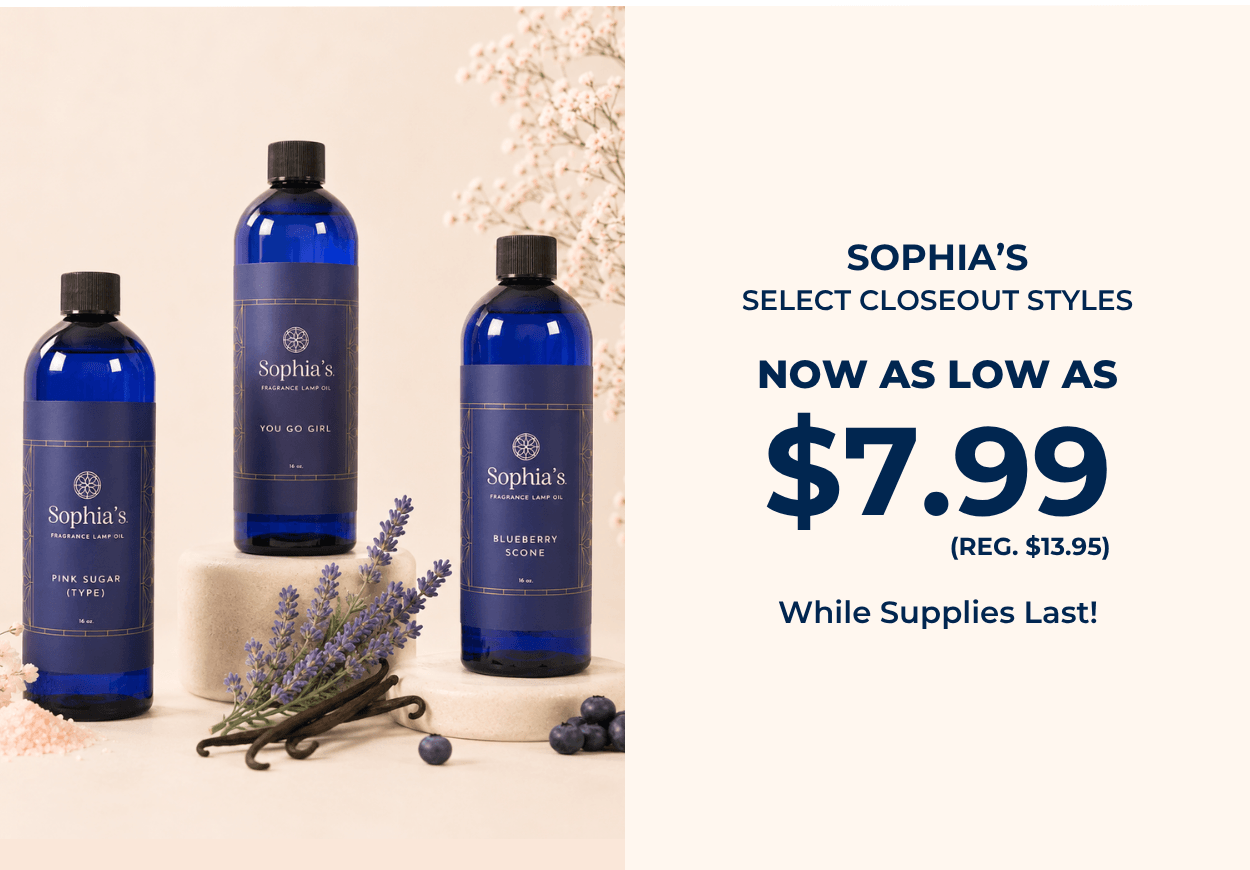 Sophia's Closeout Styles - Now as Low as $7.99