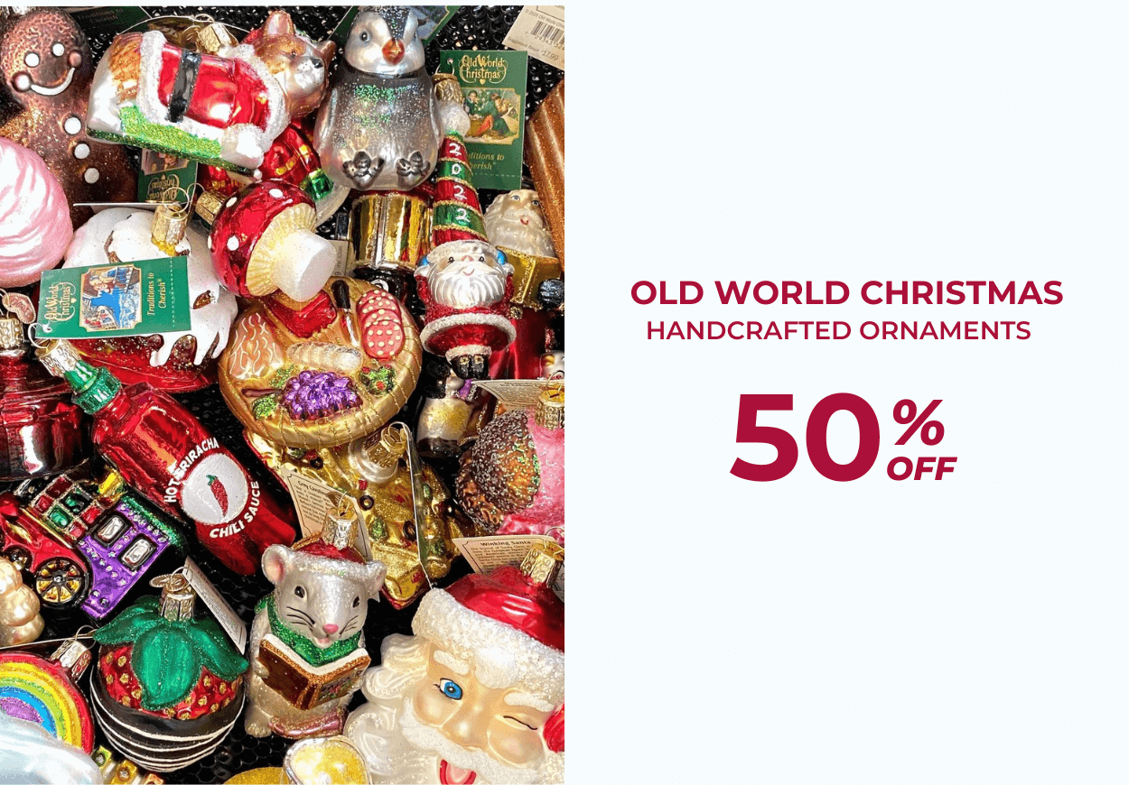 Old World Christmas - 50% OFF