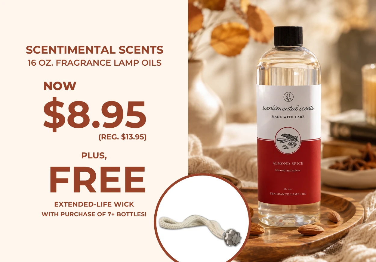 Scentimental Scnets 16oz. Fragrance Lamp Oils